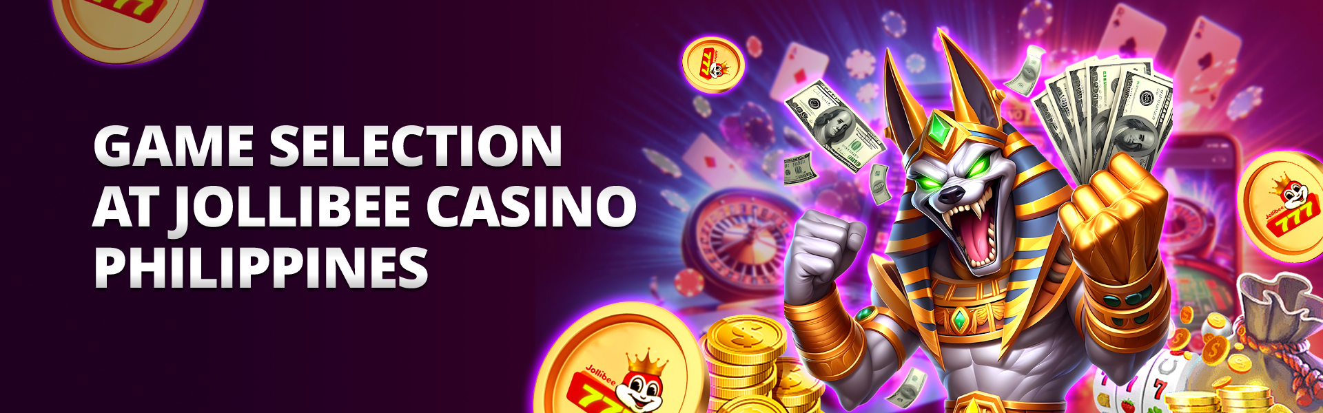 Jollibee casino Philippines game selection